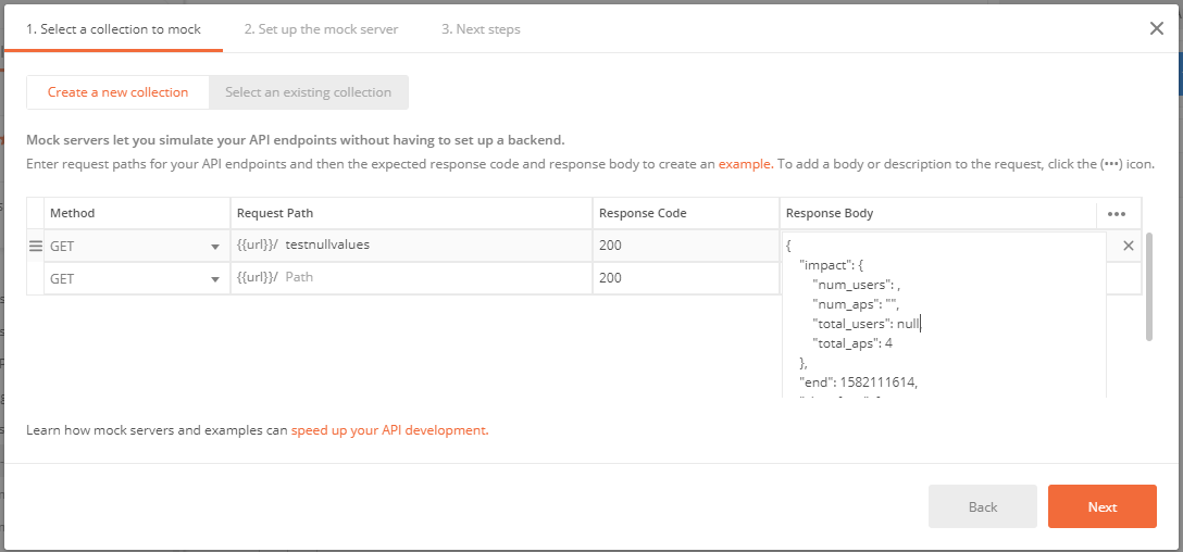 Mock Server in Postman