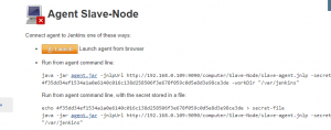 Slave Node Configuration